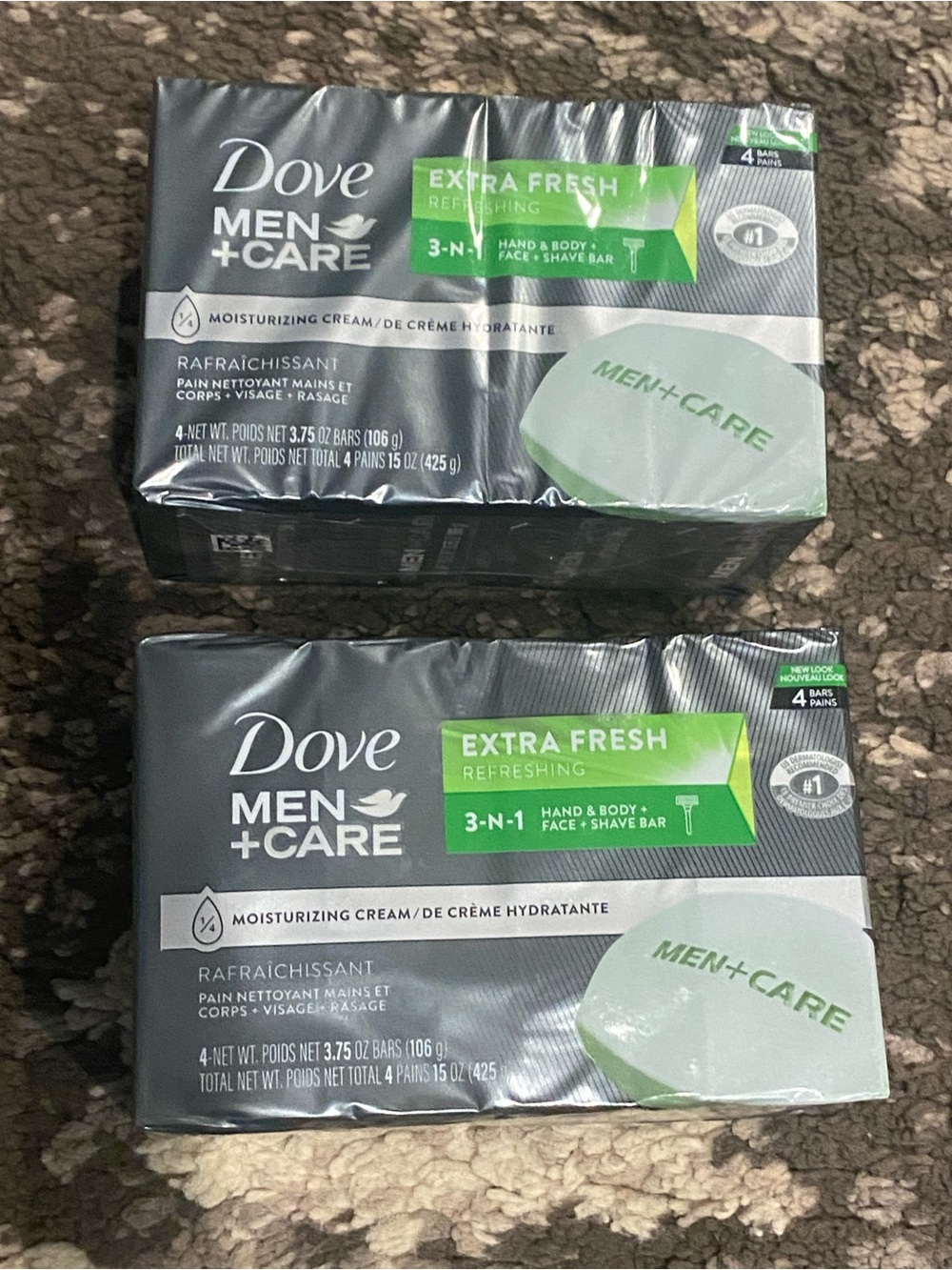 Dove Men+Care Extra Fresh 3-in-1 Hand & Body Soap - Green